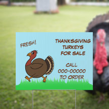 Symbole Thanksgiving Turkeys for Sale Business Yar