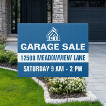 Vente de garage Adresse personnelle de la maison B