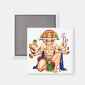 Panchmukhi Hanuman ji Magneet (Voorkant / Achterkant)