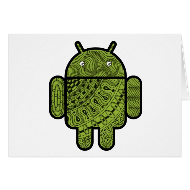 Pancho Doodle Character pour le robot Android™ (Devant horizontal)