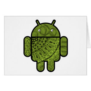 Pancho Doodle Character voor de Android™-robot