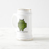 Pancho Doodle Character voor de Android™-robot Bierpul (Voorkant links)