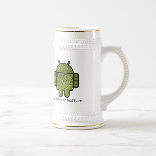 Pancho Doodle Character voor de Android™-robot Bierpul (Rechts)