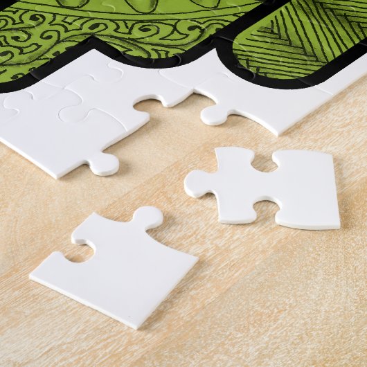 Pancho Doodle Character voor de Android™-robot Legpuzzel (Zijkant)