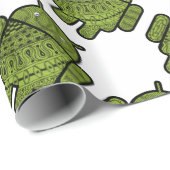 Pancho Doodle voor Android™ Cadeaupapier (Rol Hoek)