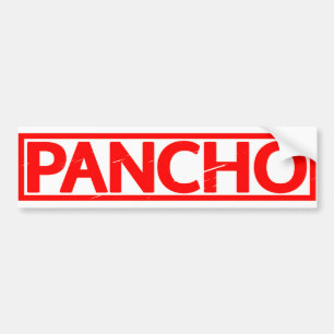 Pancho Stamp Bumpersticker