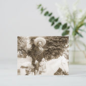 Pancho Villa Briefkaart (Staand voorkant)