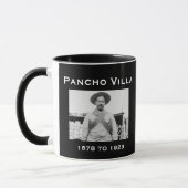 Pancho Villa du Mexique Portrait Mug (Gauche)