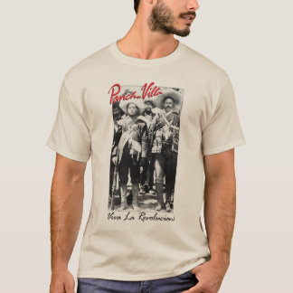 Pancho Villa en de Mexicaanse oorlog in Contreras T-shirt