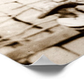 Pancho Villa met bandoliers Poster (Hoek)