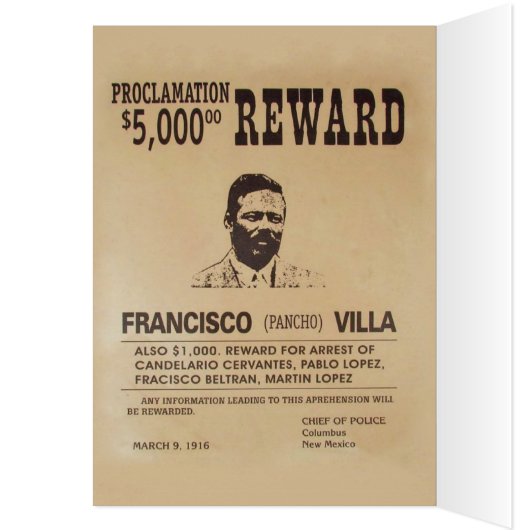 Pancho Villa 🔥 Mexicaanse held Algemeen (Binnen (Links))