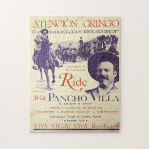 Pancho Villa 🔥 Mexicaanse held Algemeen Legpuzzel