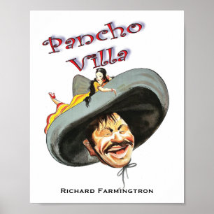 Pancho Villa 🔥 Mexicaanse held Algemeen Poster