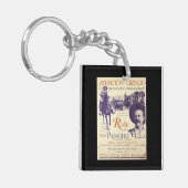 Pancho Villa 🔥 Mexicaanse held Algemeen Sleutelhanger (Voorkant Links)