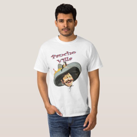 Pancho Villa 🔥 Mexicaanse held Algemeen T-shirt (Voorkant volledig)
