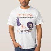 Pancho Villa 🔥 Mexicaanse held Algemeen T-shirt (Voorkant)