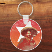 Pancho Villa Red Star Sleutelhanger (Voorkant)