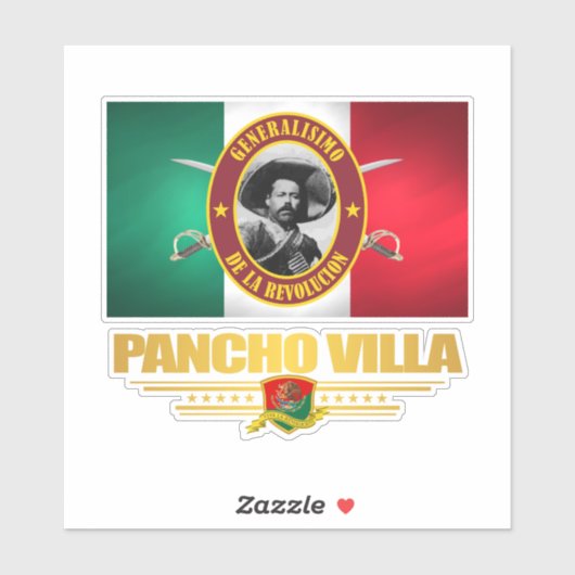 Pancho Villa Sticker (Vel)