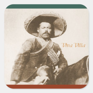 Pancho Villa-sticker Vierkante Sticker