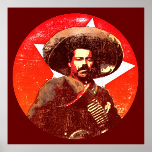 Pancho Villa Stuper Star Poster (Voorkant)