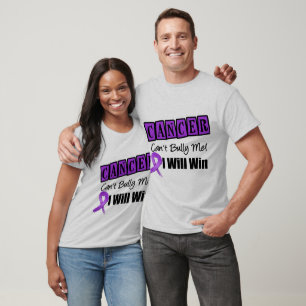 Pancreas Cancer Cant Bully Me Ik zal winnen T-shirt