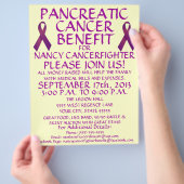 Pancreas Cancer Patient Benefit Flyer (Hand)