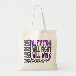Pancreas Cancer Warrior Tote Bag