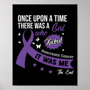 Pancreas Kankerbestrijding Lint 12 Poster