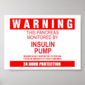 Pancreas Warning Poster (Voorkant)