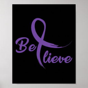 Pancreaskanker bestrijden Kankerlint 3 Poster