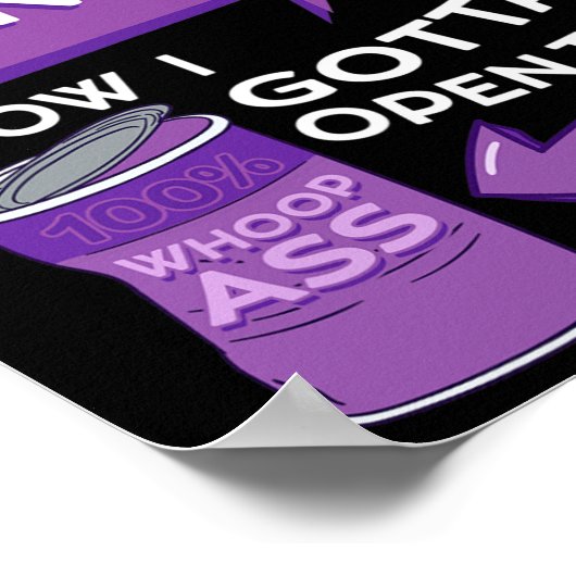 Pancreaskanker Bewustheid Adenocarcinoom Stomach Poster (Hoek)