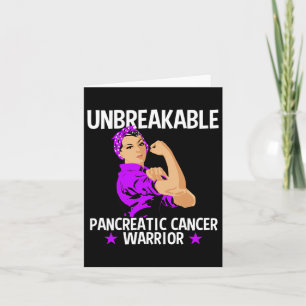 Pancreaskanker bewustzijn onbreekbare krijger GI Kaart