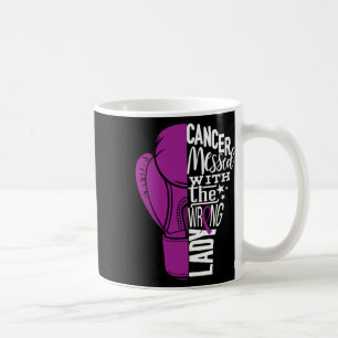 Pancreaskankerbewustzijn Bokshandschoen T-shirt Koffiemok