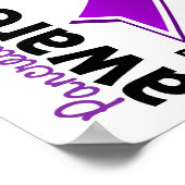 Pancreaskankervoorlichting 5 poster (Hoek)