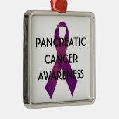 Pancreaskankervoorlichting Metalen Ornament (Rechts)