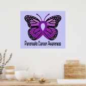 Pancreatic Awareness Butterfly of Hope Poster (Keuken)