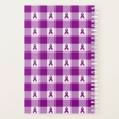Pancreatic Cancer Awareness Plaid Planner, Purple (Dos)