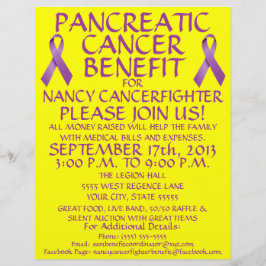 Pancreatic Cancer Benefit Flyer