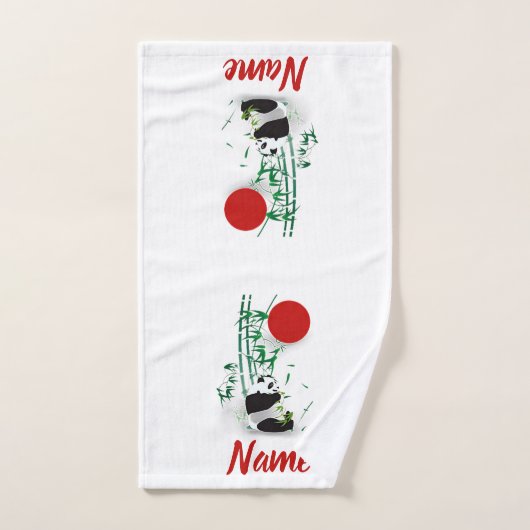 Panda   (Serviette à main)