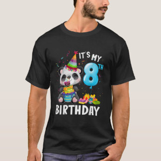 Panda 8e IK BEN 8 NS T-shirt