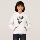 Panda à la vaccination avec seringue (Devant entier)