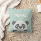 Panda à oreiller doux personnalisé (Couverture)
