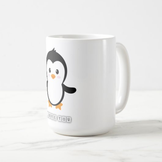 Panda à visage noir mignon sur tasse (Devant droit)