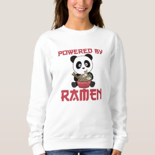 Panda aangedreven door Ramen Sweet Kawaii Noodles Trui