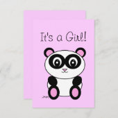 Panda Aankondiging (Voorkant / Achterkant)