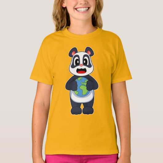 Panda Aarde T-shirt (Voorkant)