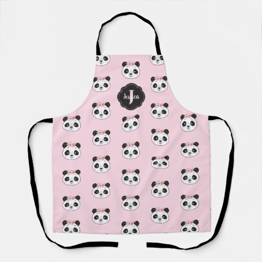 Panda All Over Print Schort (Voorkant)