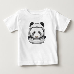 Panda als astronaut met Helmet