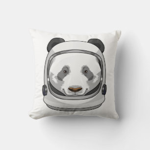 Panda als astronaut met Helmet Kussen