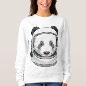 Panda als astronaut met Helmet Trui (Voorkant)